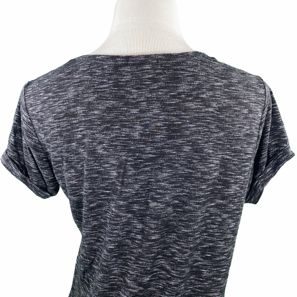 Cotton On Black Single Pocket Cuffed Sleeve Tee - Picture 7 of 11